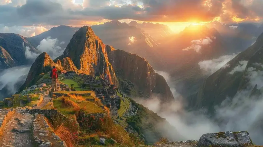 Sunrise Over Machu Picchu